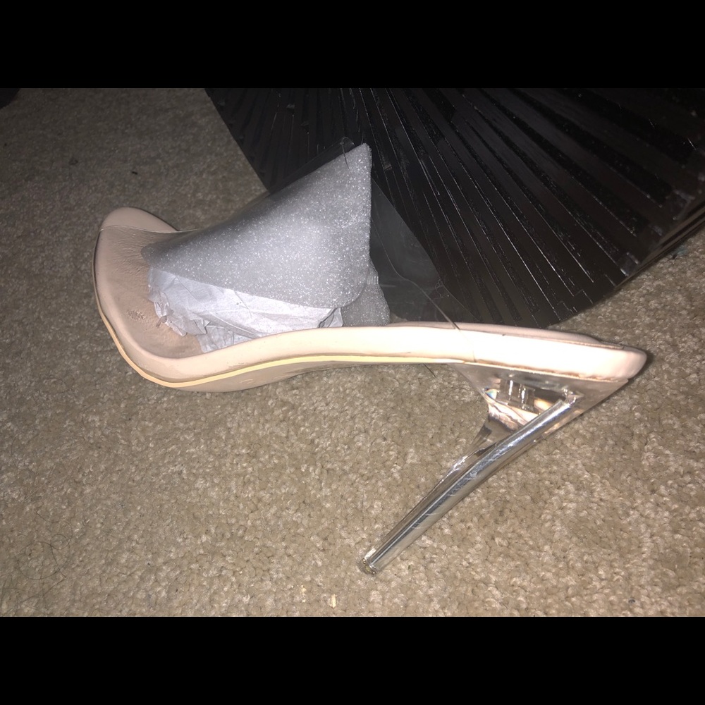 Clear Cinderella Shoes